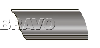 Карниз 120 см Ф-22 (БелДуб)