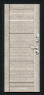 Техно Kale (цвет Букле черное/Cappuccino Veralinga)