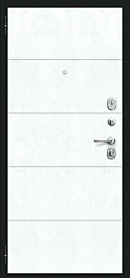 Граффити-1 Инсайд (цвет Букле черное/Snow Art)