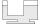Перекладина "Т" 1000*70*46 (п, с напр. П-2) Grey Melinga ( для складных дверей )