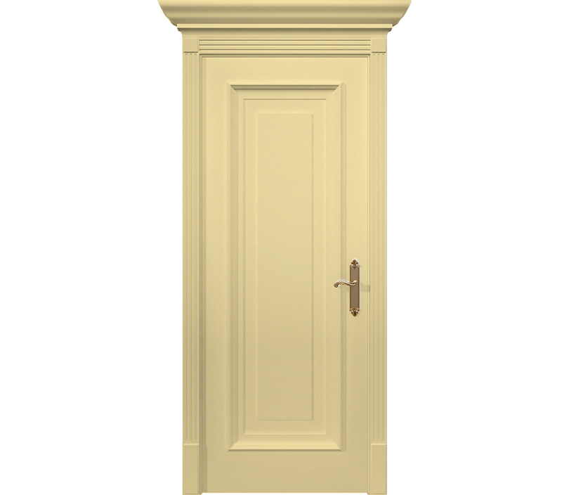 Дверь межкомнатная глухая Неаполь ДГ1 ванильная
