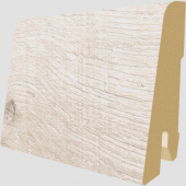 Плинтус Дуб Кортон белый L494