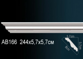 Карниз гладкий AB166