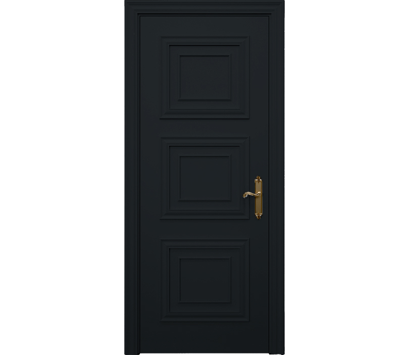 Дверь межкомнатная глухая Каталина ДГ6 черная