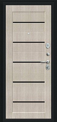 Борн (цвет Букле черное/Cappuccino Veralinga)