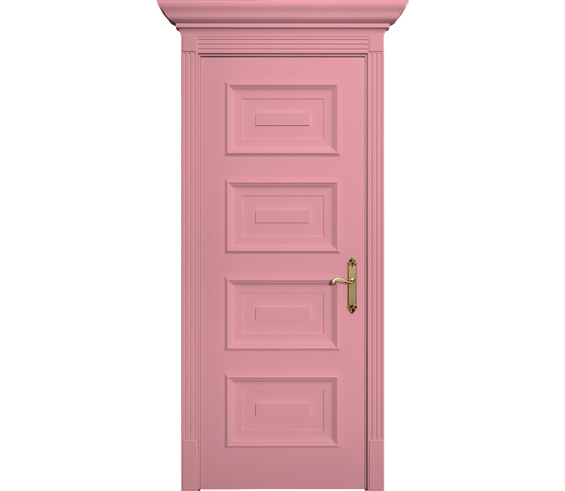 Дверь межкомнатная глухая Неаполь ДГ4 магнолия