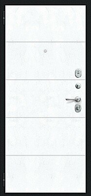 Граффити-1 Инсайд (цвет Букле черное/Snow Art)