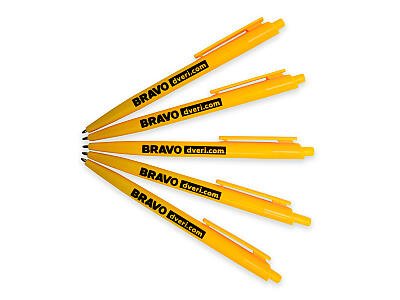 Ручка шариковая "BRAVO" (цвет W Белый)